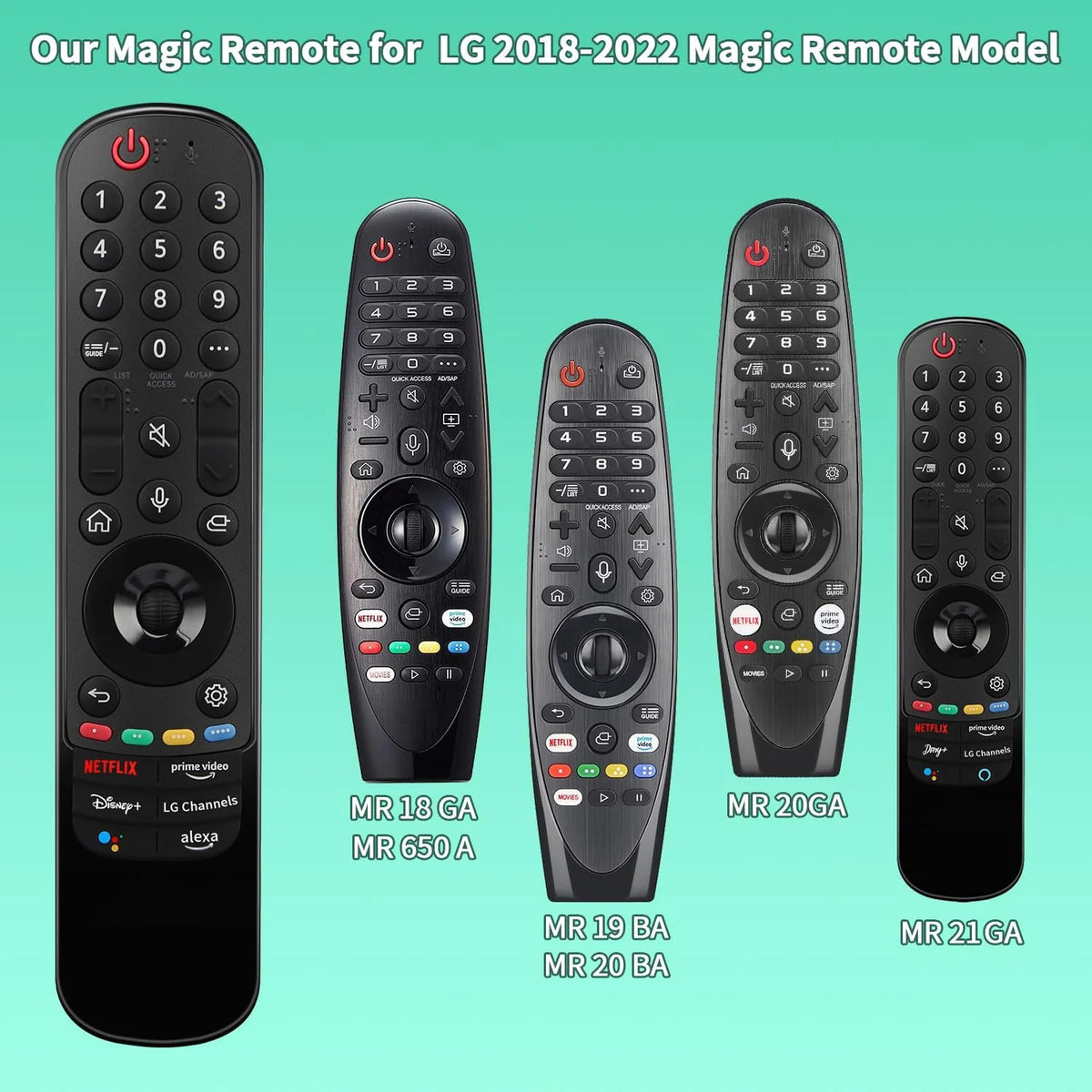 Voice LG Magic Remote Control for 2022 OLED QNED NanoCell Smart TV with Pointer