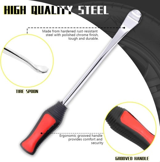 57Pcs Tire Spoons Motorcycle Tire Changing Tools