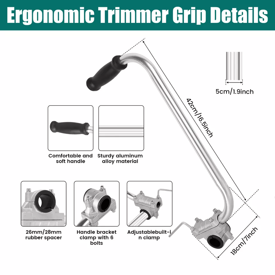 String Trimmer Handle Ergonomic Trimmer Grip Lawn Mower Handle Grip