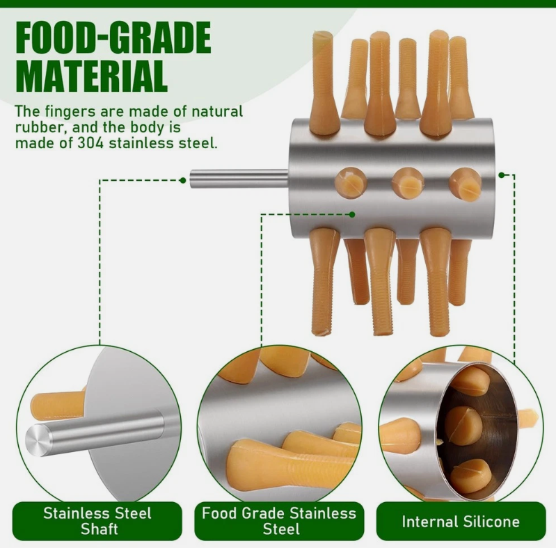 Chicken Duck Plucker Drill Attachment Labor Saving