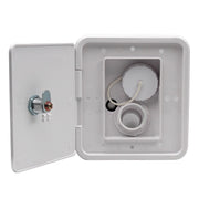 Gravity Water Inlet Filter RV Filler Neck Plastic Lockable Trailer Caravan Hatch