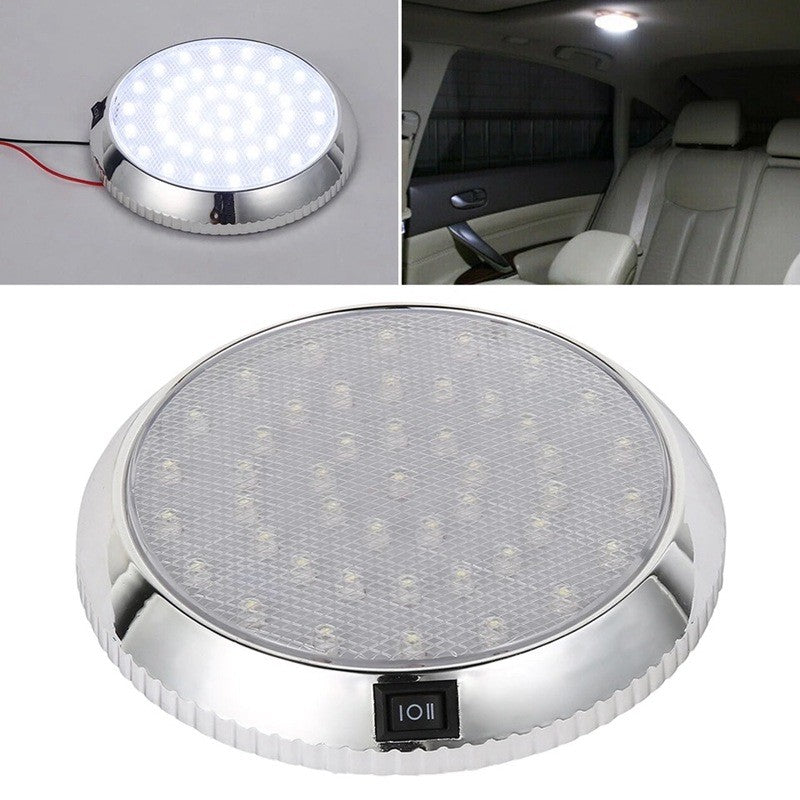 12V LED Car Interior Light Roof Doom Light White Camper Van Boat Caravan
