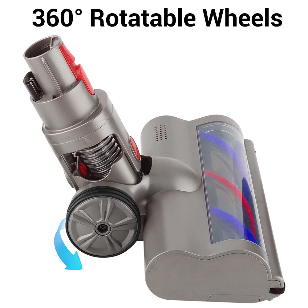 Turbo Brush Roller Head Electric Floor Carpet Head LED Dyson V7 V8 V10 V11 V15