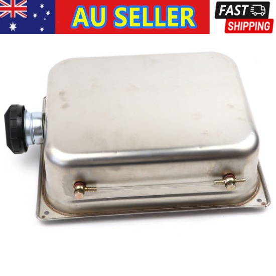 7L Air Diesel Heater Fuel Tank Oil With Lip For Car Truck Stainless Steel, no lock