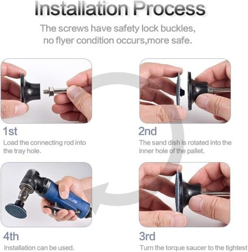 270PCS Sanding Discs Pad Variety Kit