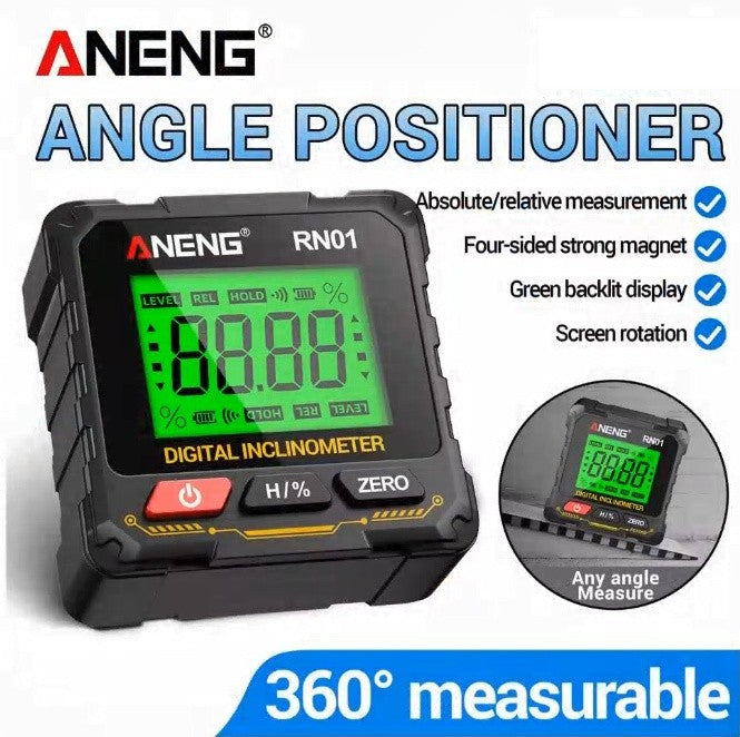 Angle Finder Magnetic Inclinometer Protractor