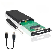 USB 3.0 TO M.2 NGFF SSD SATA External Enclosure Storage Case Adapter