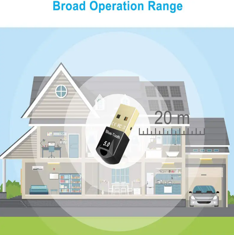 Bluetooth V5.0 USB Dongle Adapter