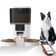 Pet Feeder, Dog Cat Feeder 6L Automatic