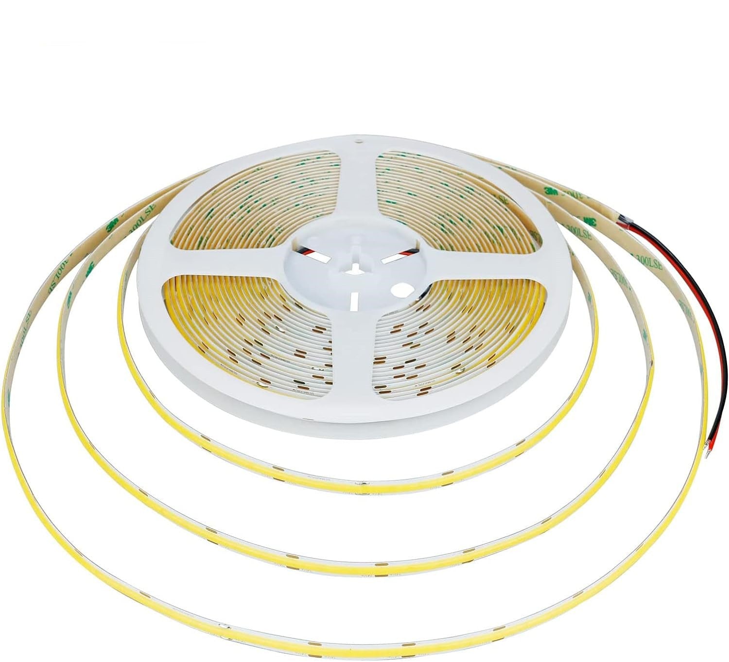 24V COB Warm White 10M LED Strip Light 3200LEDs 5500LM
