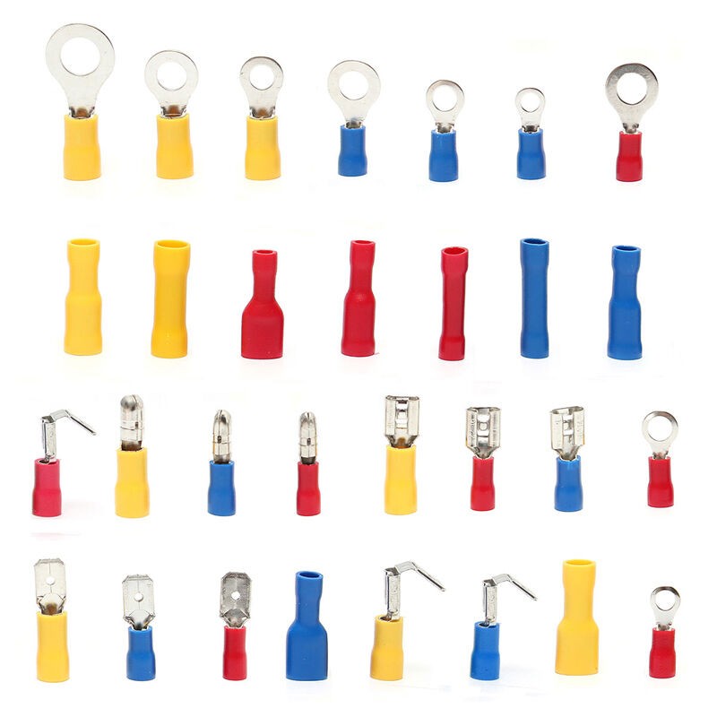 Electrical Wire Connector 720pcs Insulated Crimp Terminals Spade Set