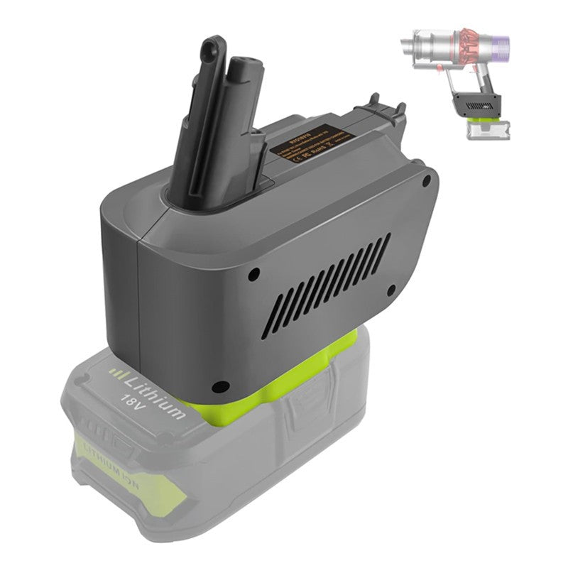 Adapter for Ryobi 18V Battery Convert to for Dyson V10 SV12 Battery Animal