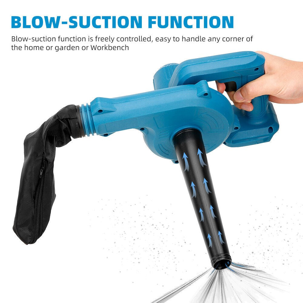 For Makita 18V Battery Cordless Leaf Blower