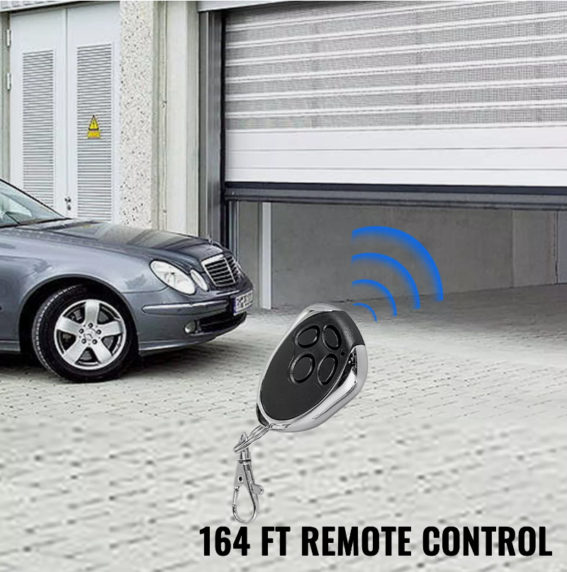 Automatic Roller Door Opener Garage 800N Motor 2x Remote 25m² Rolling