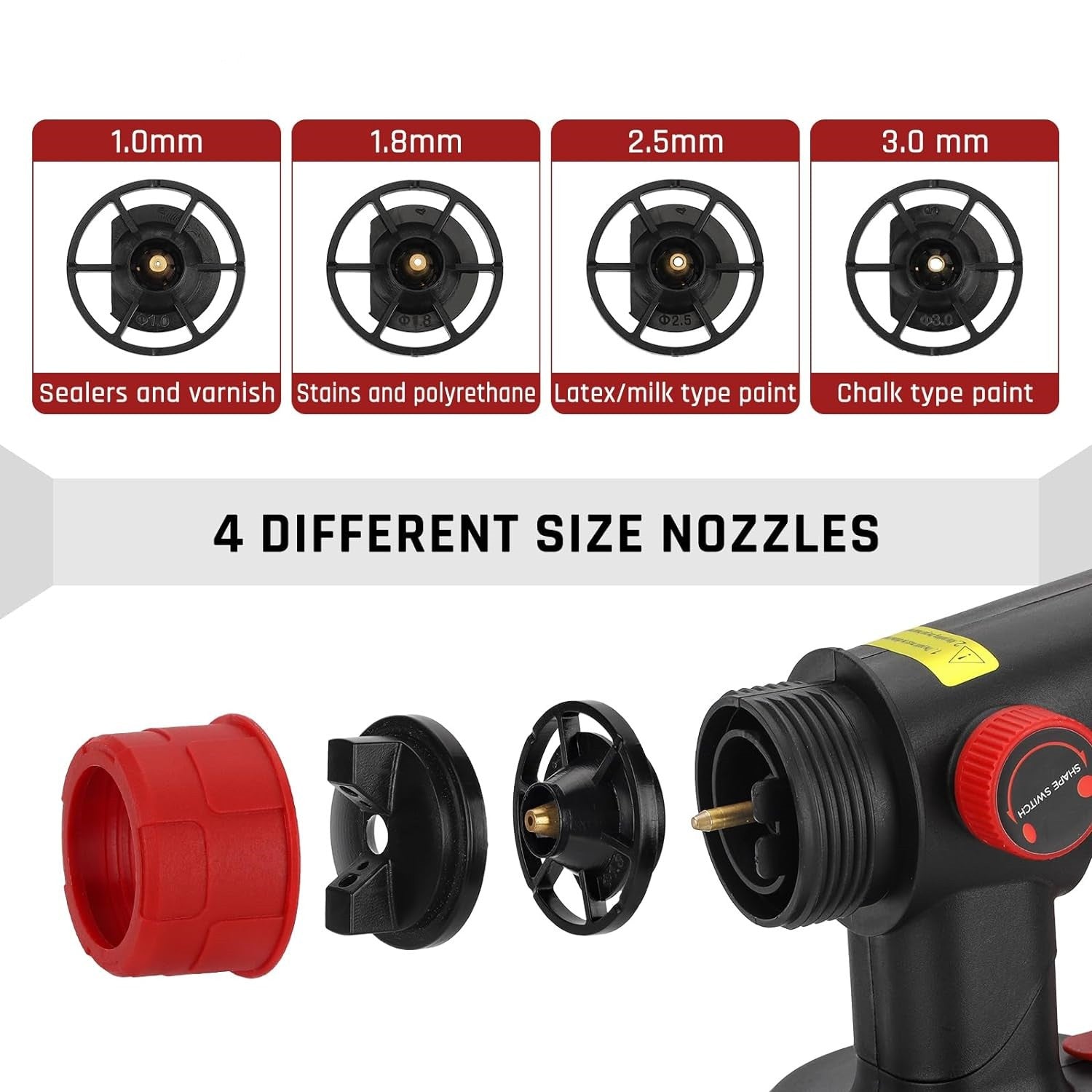 Paint Sprayer Fits Milwaukee 18V Battery Spray Gun Brushless Motor