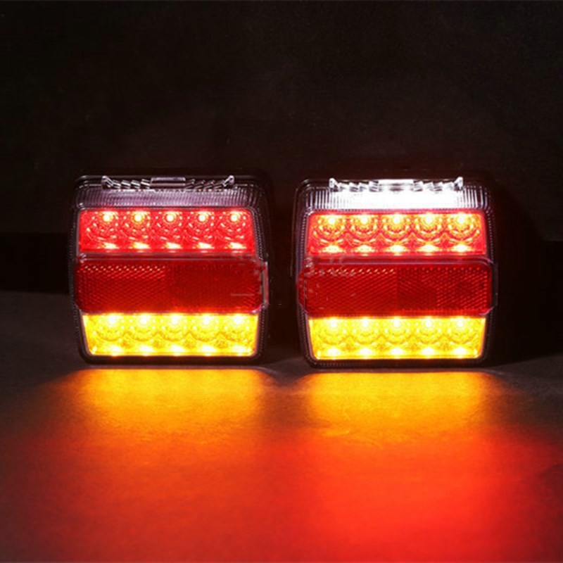LED Tail Lights Stop Reverse Indicator Trailer Caravan Truck Boat 12V
