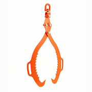 28in Log Lifting Tongs, 2-Claw Log Tongs, 750kg Lifting Capacity