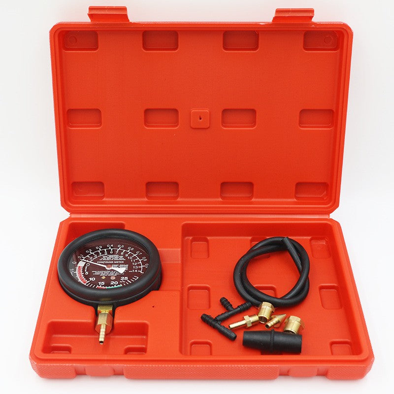 Fuel Pump Vacuum Gauge Pressure Tester Carburetor Valve Pressure Test Kit