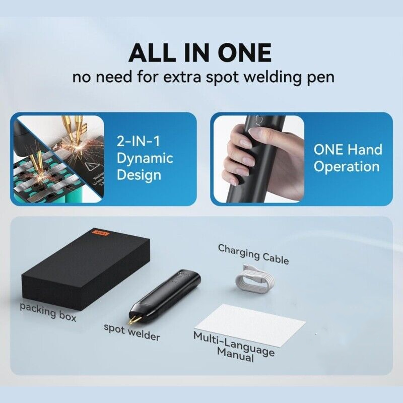 Portable Mini Handheld Spot Welder Machine DIY Welding Tools