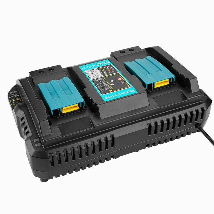 For Makita DC18RD Lithium LXT 14.4V-18V Fast Rapid Dual Port Charger - AU Plug