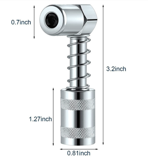 12PCS Grease Gun Accessory Set with Durable Storage Case
