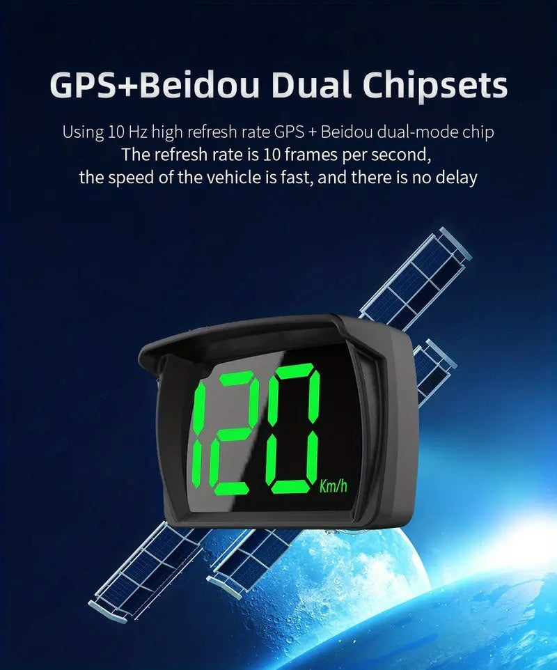 Car Digital GPS Satelite Speedo Speed KMH HUD Head Up Display Universal DM NEW