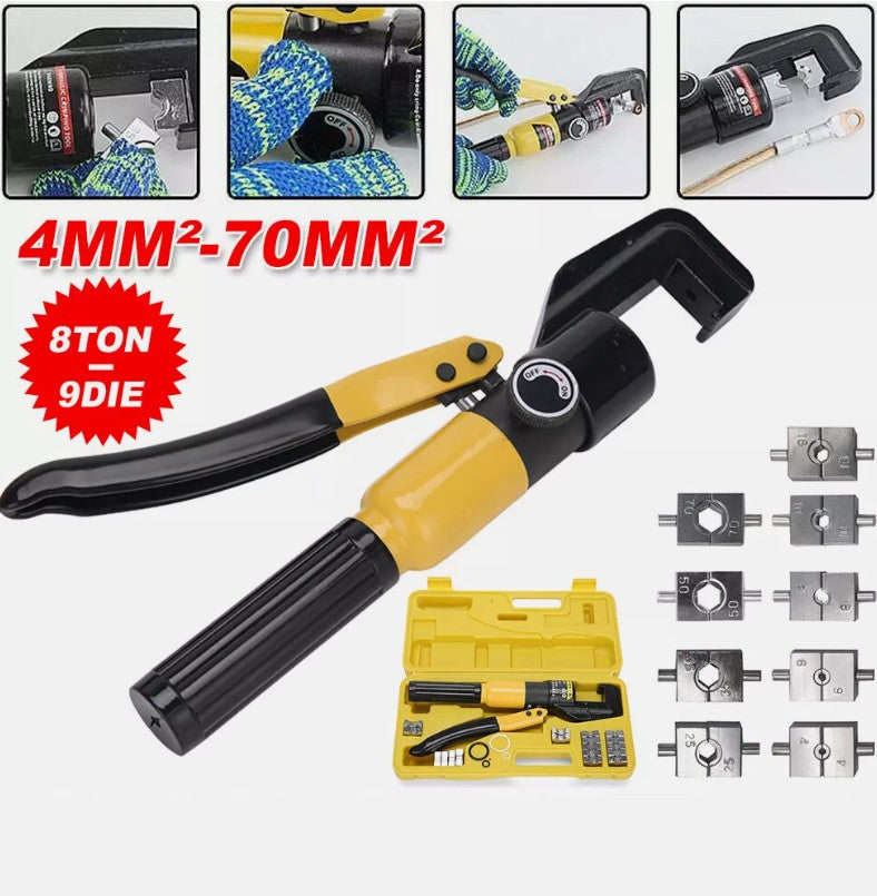 Hydraulic Crimping Tool 8 Ton