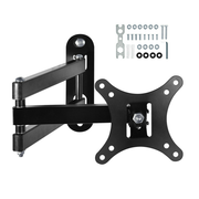 Tilt Swivel TV Wall Mount Bracket LCD LED Monitor 10"-27" TV Holder