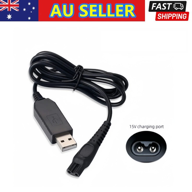 15V USB Charger Power Car Cord Cable for Philips Shaver