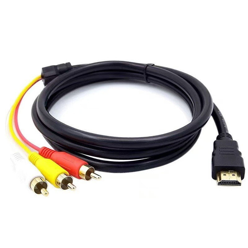HDMI to 3 RCA Video Audio Converter Cable