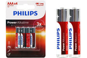 Philips Battery Alkaline AAA (Pack of 4)