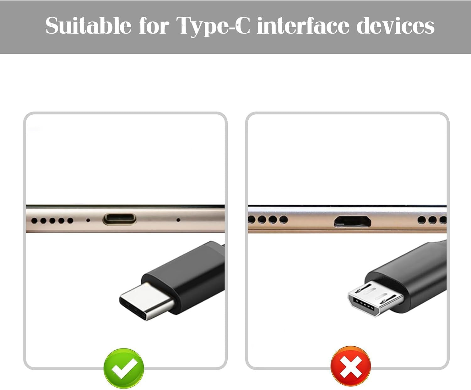 4x Silicone Type-C Dust Plug USB Charging Port Protector Phone Charger Cover Caps