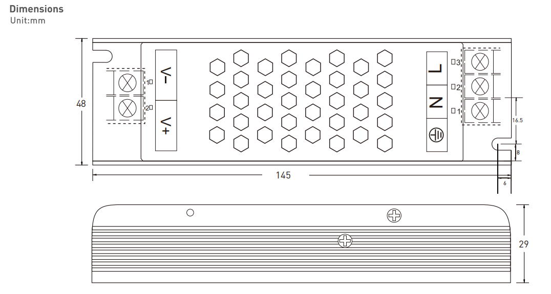 AC 240V to DC 24V 100W LED Driver Power Supply Transformer Adapter For LED Strip