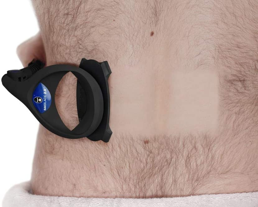Mens Grooming Razor 2.0 DIY Back Body Shaver Hair Remover Dry Wet Leg