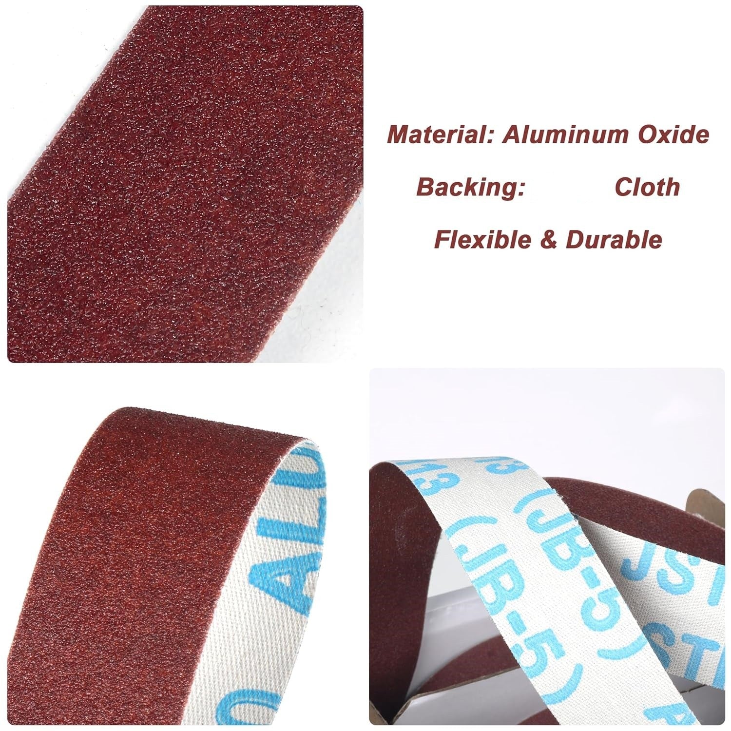 Emery Cloth Roll 6 Grits Abrasive Sandpaper Rolls Sand Paper with Dispenser