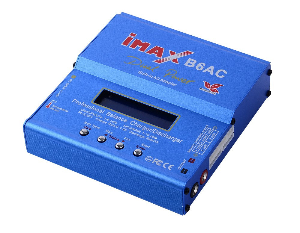 iMax B6AC 80W RC Lipo NiMh Digital Battery Balance Charger Discharger Control
