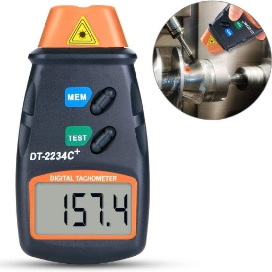 LCD Laser Photo Tachometer RPM Tester Speed Meter