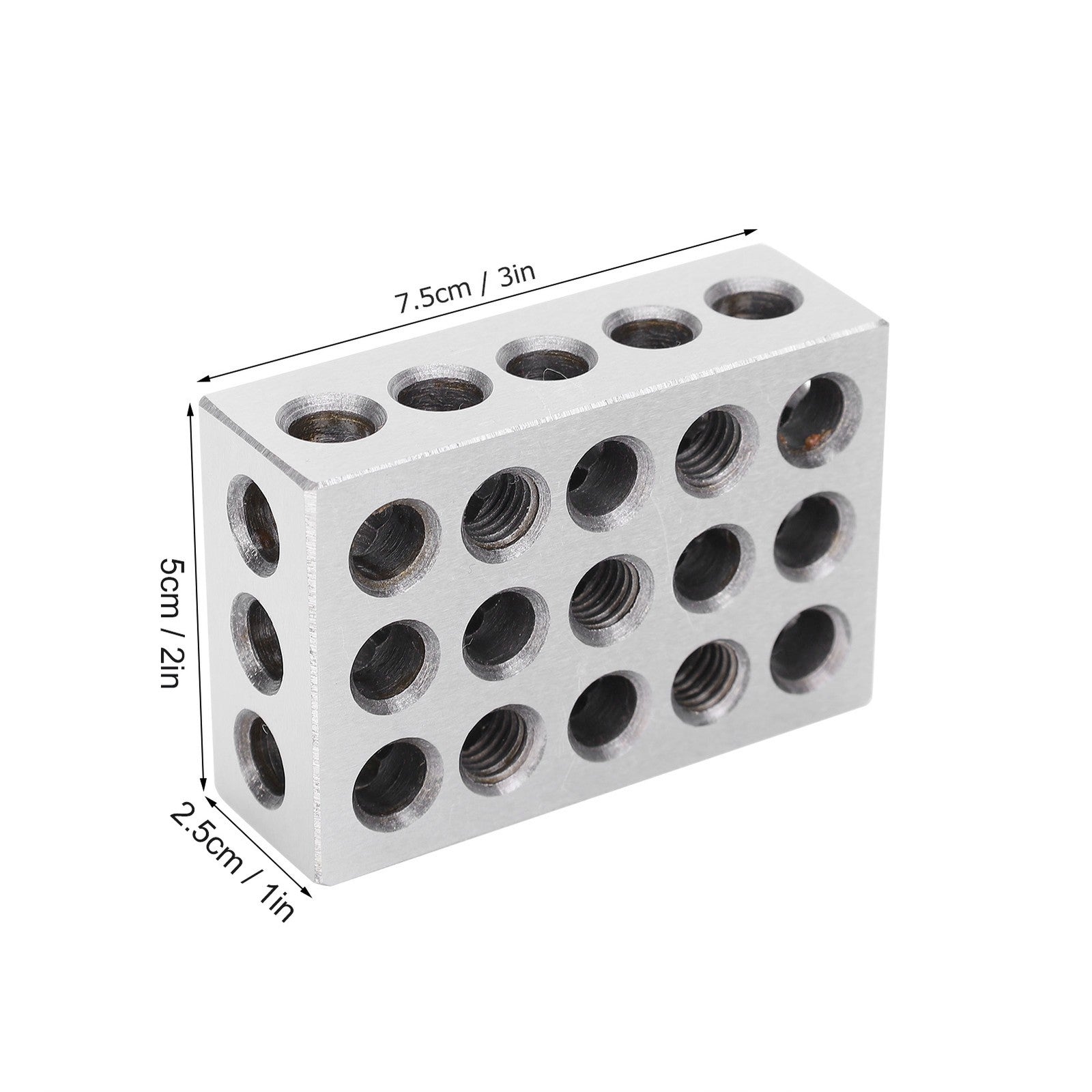 1 Matched Pair 1-2-3 Blocks 23 Holes 0.0002' Machinist 123 Jig Ultra Precision