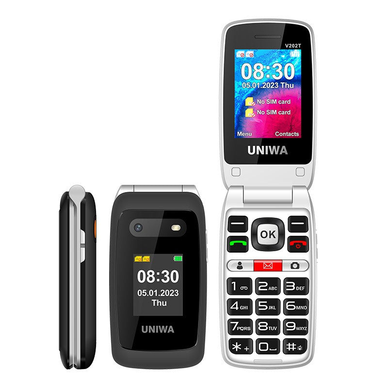 4G Big Button Mobile Flip Phone for Seniors Elderly Unlocked