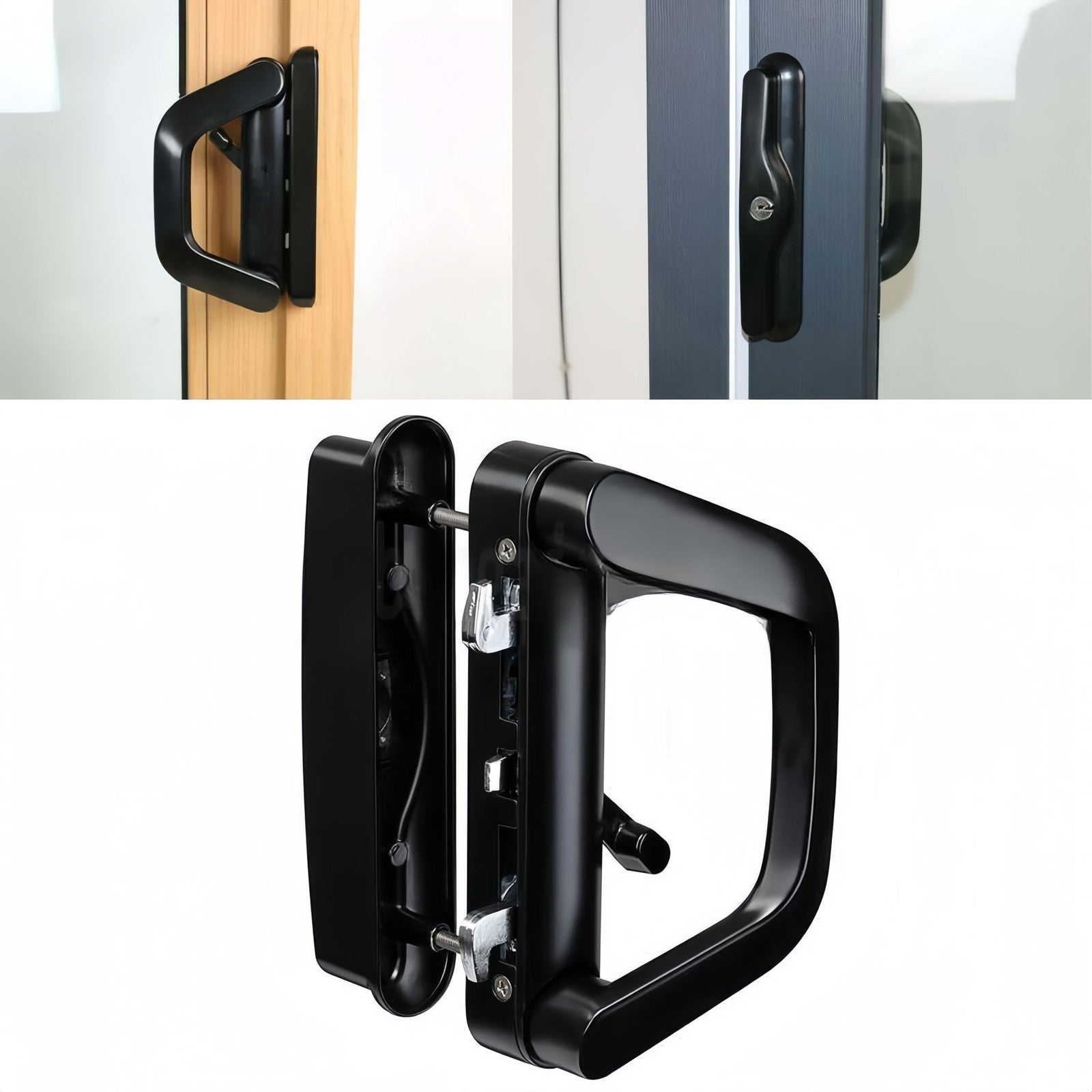 Glass Patio Sliding Door Lock Set