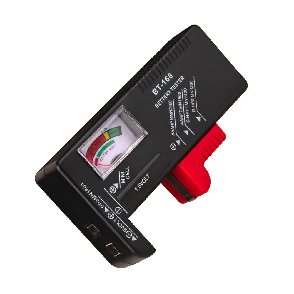 Universal LED Digital Battery Tester for AAA AA C D 9V 1.5V Button Cell