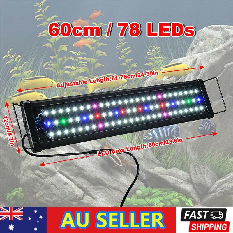 60cm Aquarium LED Light Fish Tank Light