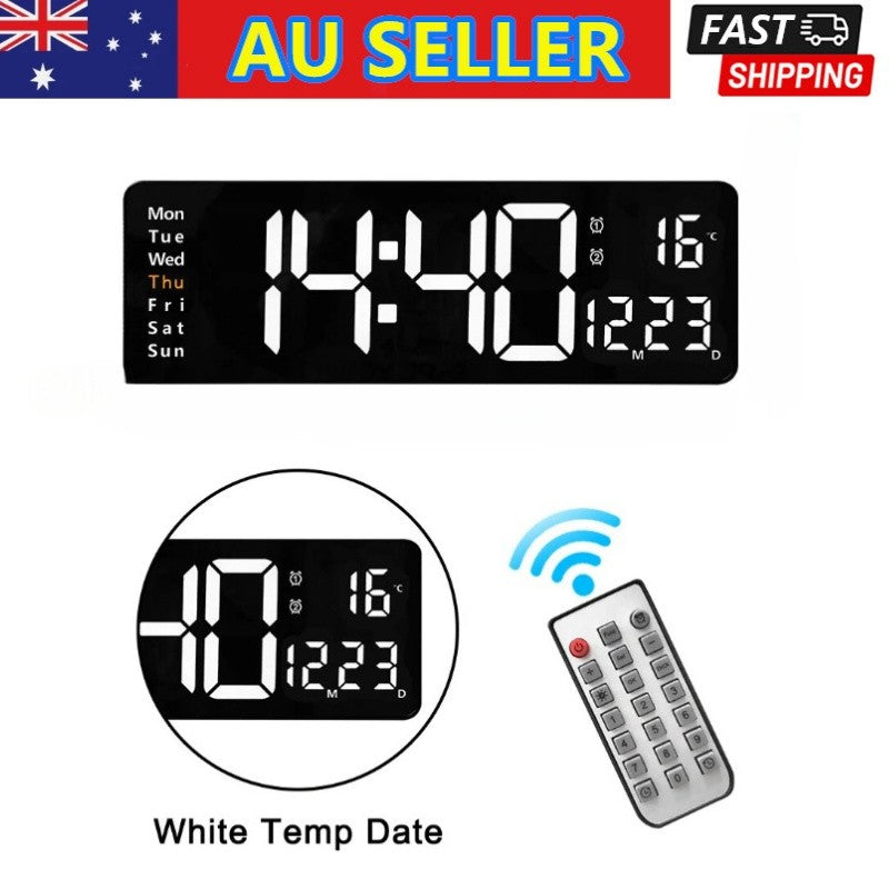 16" Large Digital Wall Clock