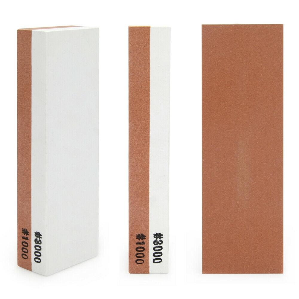 Dual Water Stone 3000/8000 Whetstone Knife Sharpener Sharpening Flattening 2PCS