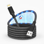 1M Magnetic Coiled Charing Cable 60W Cord for iPhone 14 13 12 11 Pro Max XR