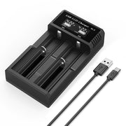 Battery Charger LCD Display Universal Smart For Li-Ion Ni-MH Ni-Cd 18650 26650