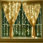 6X3M 600 Led Curtain Fairy String Lights Wedding Outdoor Christmas Garden Party