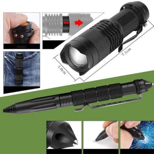 Tactical Emergency Survival Kit Camping SOS Tool