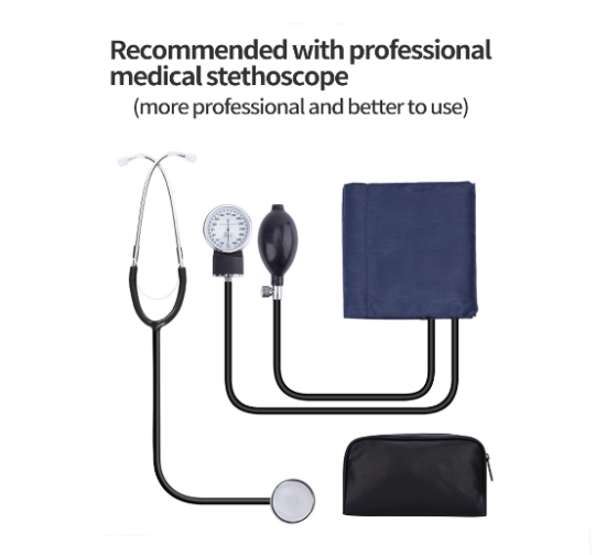 Arm Blood Pressure Monitor Machine With Stethoscope