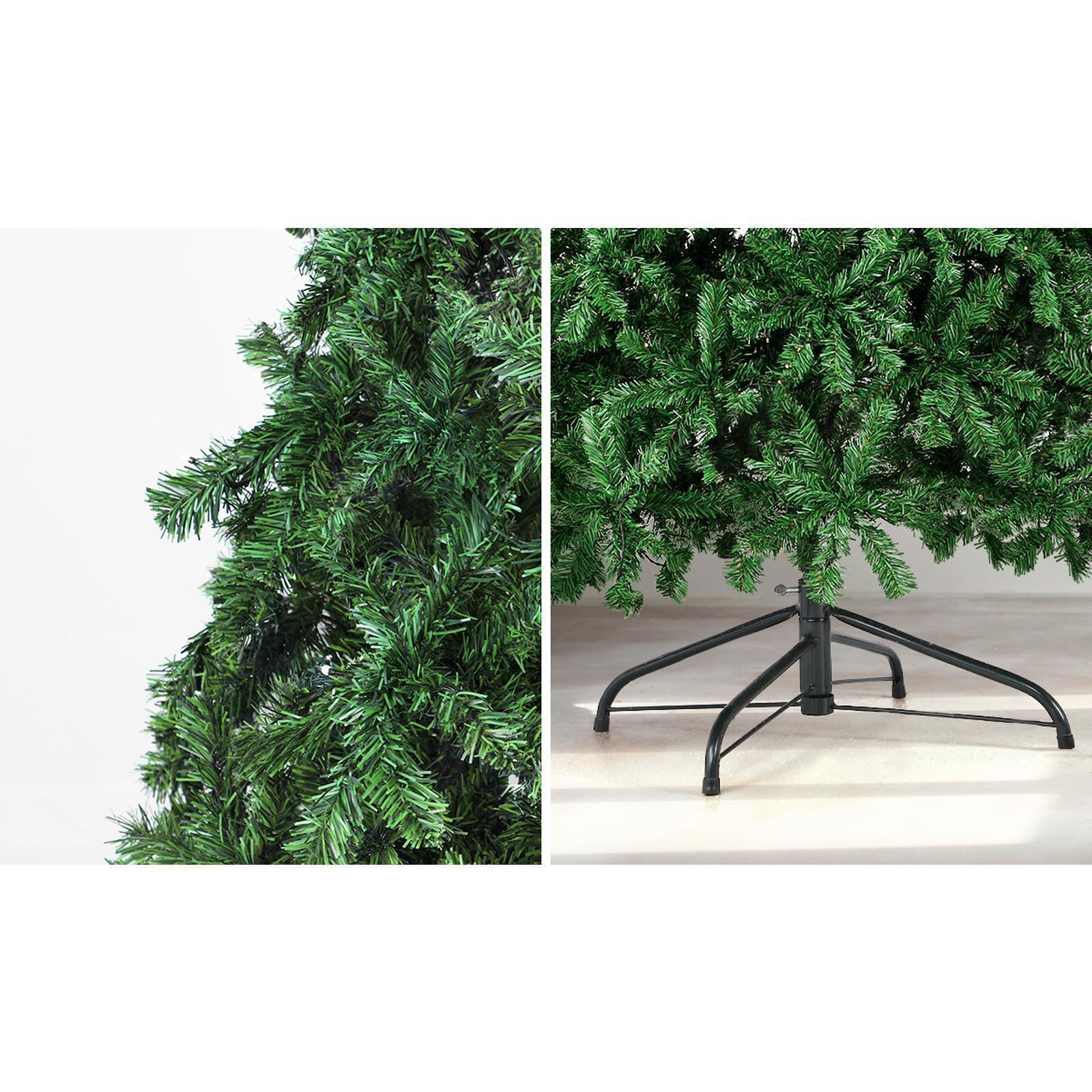 Christmas Tree 2.1M Xmas Trees Decorations Green 1200 Tips Tree Bottom